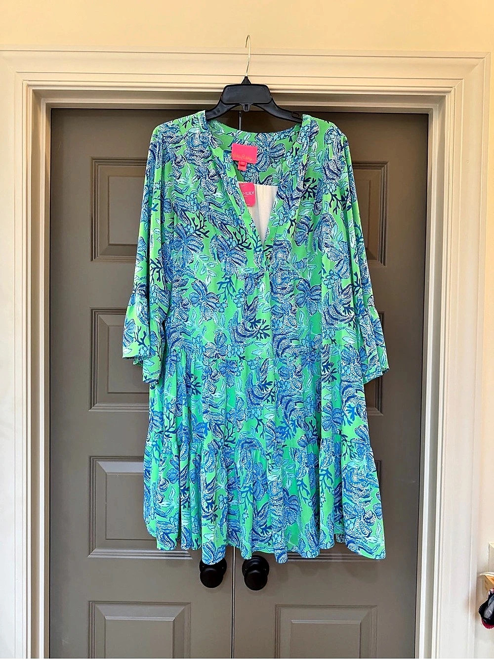 Lilly Pulitzer Floral Mini Dress sz 16